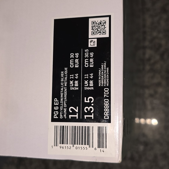 NIKE PG 6 EP 'WHAT THE' MENS SIZE 12 NWT - Picture 3 of 6